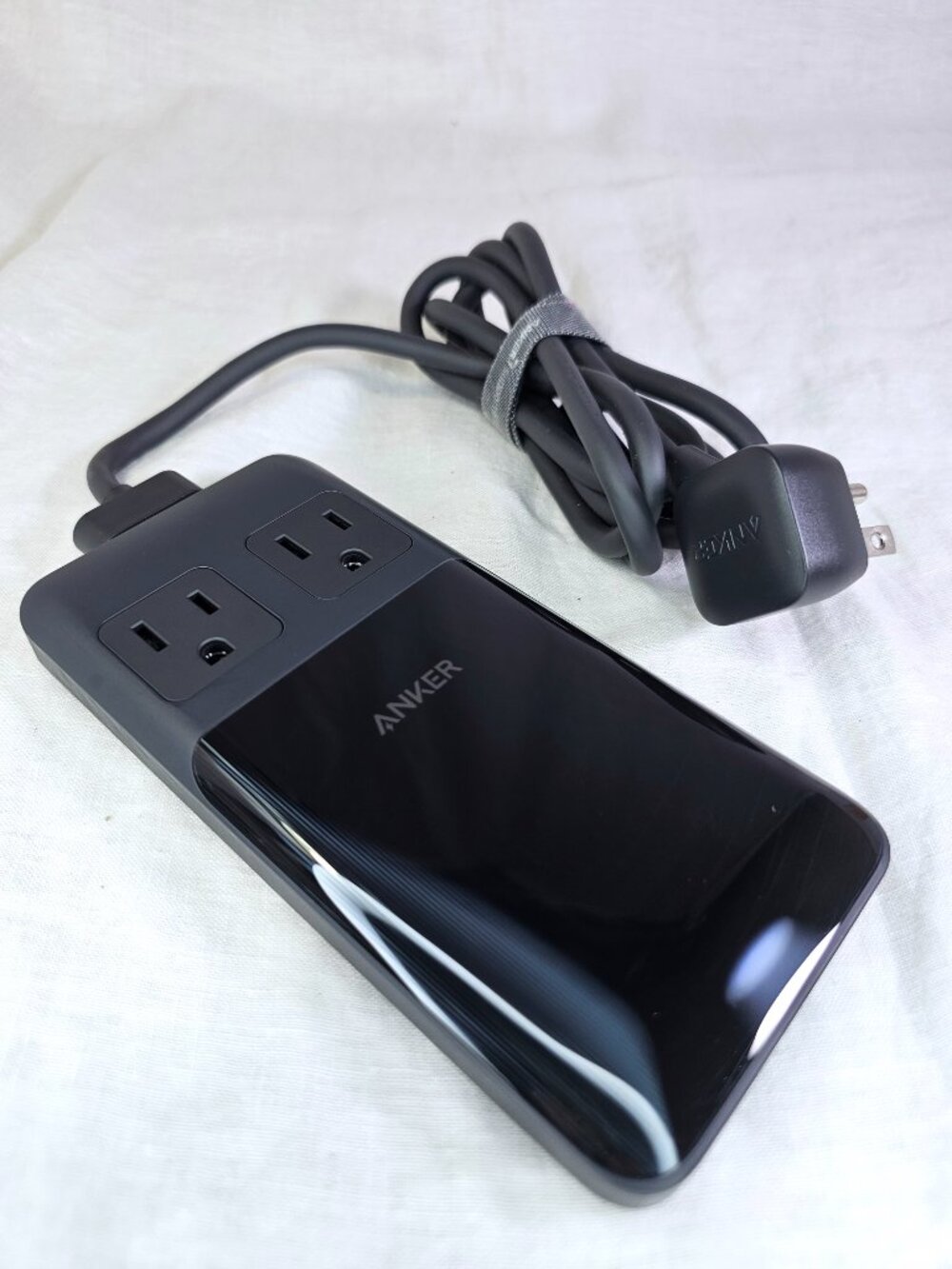 Anker A9128 Prime 6-in-1 Charging Station Hub 140W Power Strip AC USB-A USB-B
